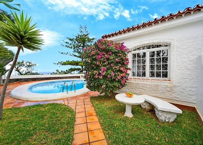 Villa With Moorish Charm And Panoramic Ocean Views Los Realejos